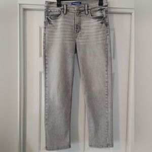 Scotch & Soda Women's Light Gray Straight Leg Jeans